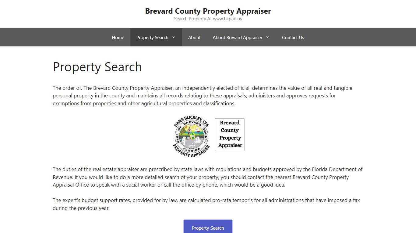 Property Search - Brevard County Property Appraiser